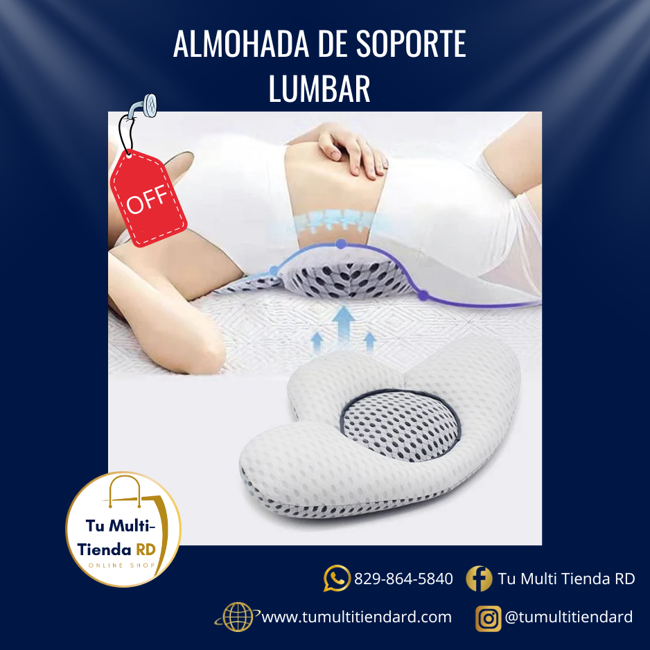 ALMOHADA DE SOPORTE LUMBAR